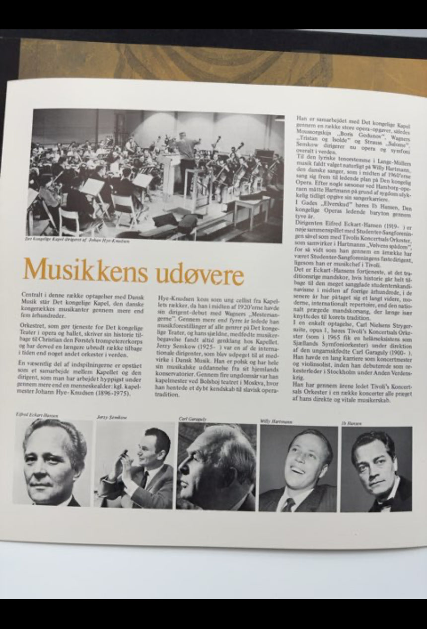 LP - DANSK MUSIK - Det kongelige kapel